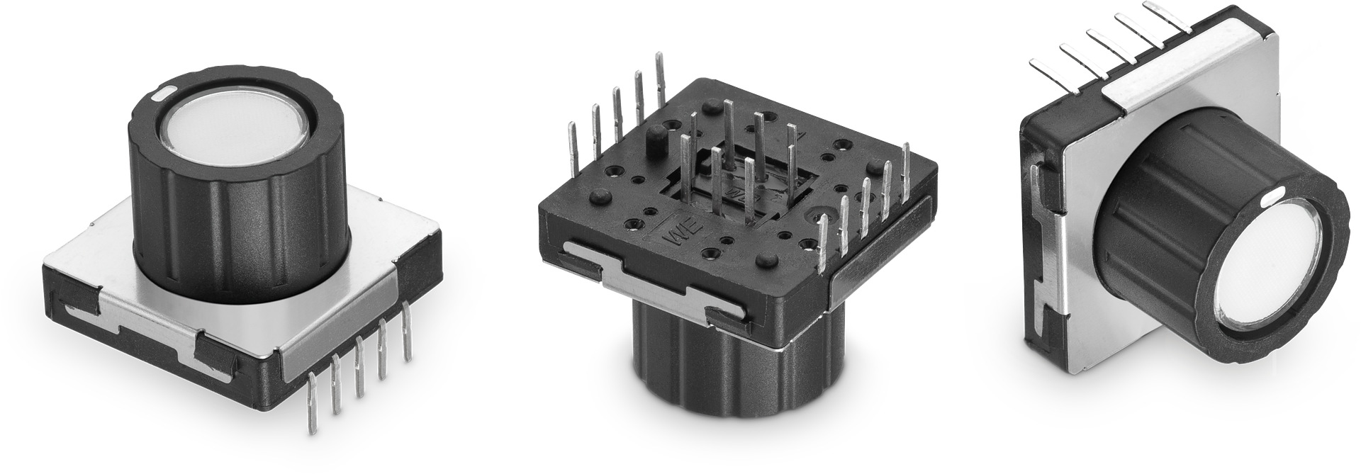 WSRPTL THT Illuminated Rotary Push Button Switch Electromechanical